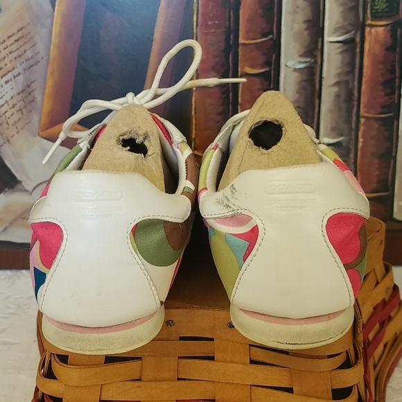 Coach Multicolored Size 8.5 Sneakers - Picture 3 of 6